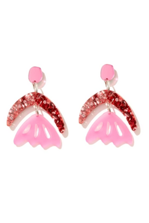 Emeldo - Earrings - Arlie - Pinks