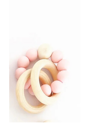 Lulu + Lo - Teether + Chew Toy - Pink