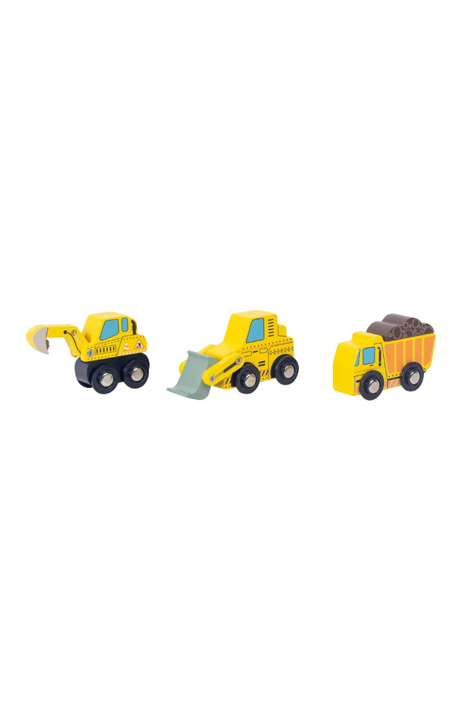 ToysLink - Wooden Construction Trucks - Assorted