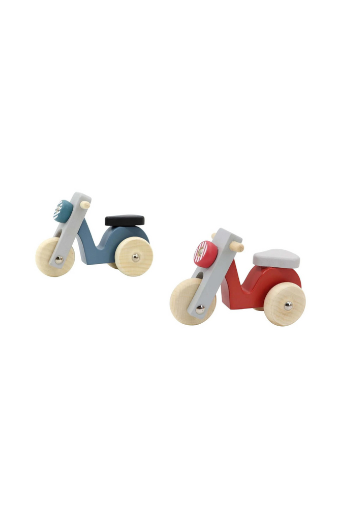 ToysLink - Wooden Motercycle - Assorted Colours