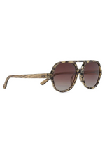 Soek - Sunglasses - Billy - Opal Tortise - Brown Gradient Lens