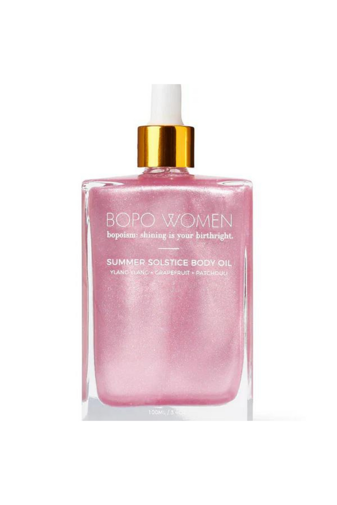 BOPO Women - Body Oil - Summer Solstice - Limited Edition Pink