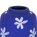 Behind The Trees - DWBH Homewares - Stoneware Decor Vase - Floral Indigo - vases - homwares - cheap home decor - cheap vases under $40