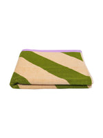 Mosey Me - Bath Towel - Pistachio Stripe