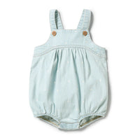 Wilson + Frenchy - Organic Denim Bodysuit - Ditsy Daisy