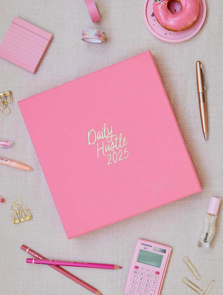 Write To Me - Daily Hustle Planner - Pink