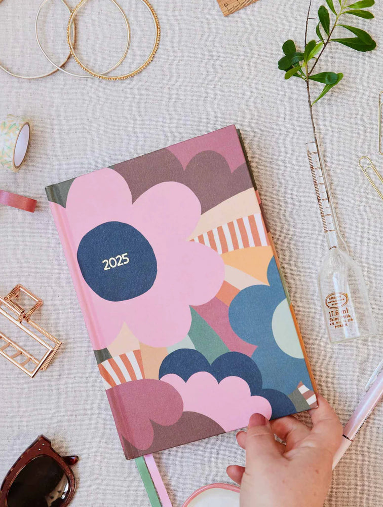 Behind The Trees - Write To Me - 2025 Weekly Planner - Peony - 2025 diary - New Year journal - diary for 2025 - castle n' things