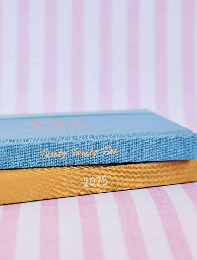 Behind The Trees - Write To Me - 2025 Pocket Planner - Mustard - 2025 diary - New Year journal - diary for 2025