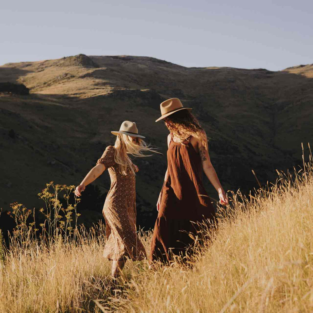 Behind The Trees - Will + Bear - Anderson Camel - Australian Wool Fedora under $150