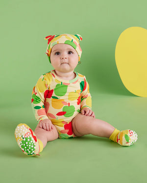 Behind The Trees - Hacyon Nights - Lunar Baby Hat - 3-6 months - A Is For Apple - baby clothing - baby shower gift under $15 - newborn baby hat - bright colourful baby clothing