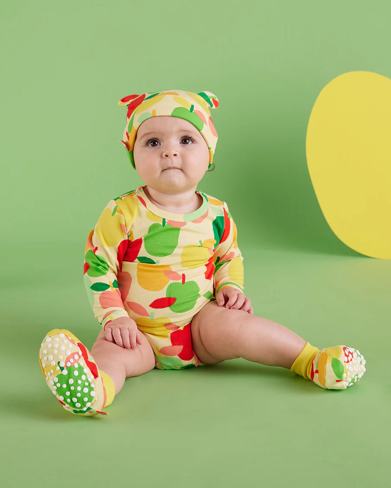 Behind The Trees - Hacyon Nights - Lunar Baby Hat - 3-6 months - A Is For Apple - baby clothing - baby shower gift under $15 - newborn baby hat - bright colourful baby clothing