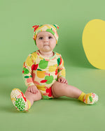 Behind The Trees - Hacyon Nights - Lunar Baby Hat - 3-6 months - A Is For Apple - baby clothing - baby shower gift under $15 - newborn baby hat - bright colourful baby clothing