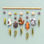 Behind The Trees - Tara Treasures - Nursery Cot Mobile Hanging - Australian Animals - baby shower gift idea - felt baby mobile under $80 - newborn baby gift idea