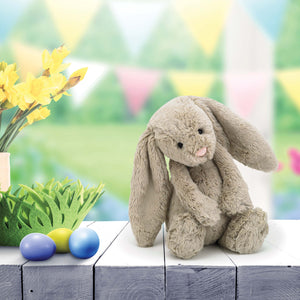 Behind The Trees - Jellycat - Jellycat - Bashful Bunny - Medium - Beige - Baby's first soft toy - famous Jellycat bunny