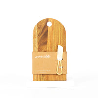 Coast to coast- Axel Acacia Board w/ Knife