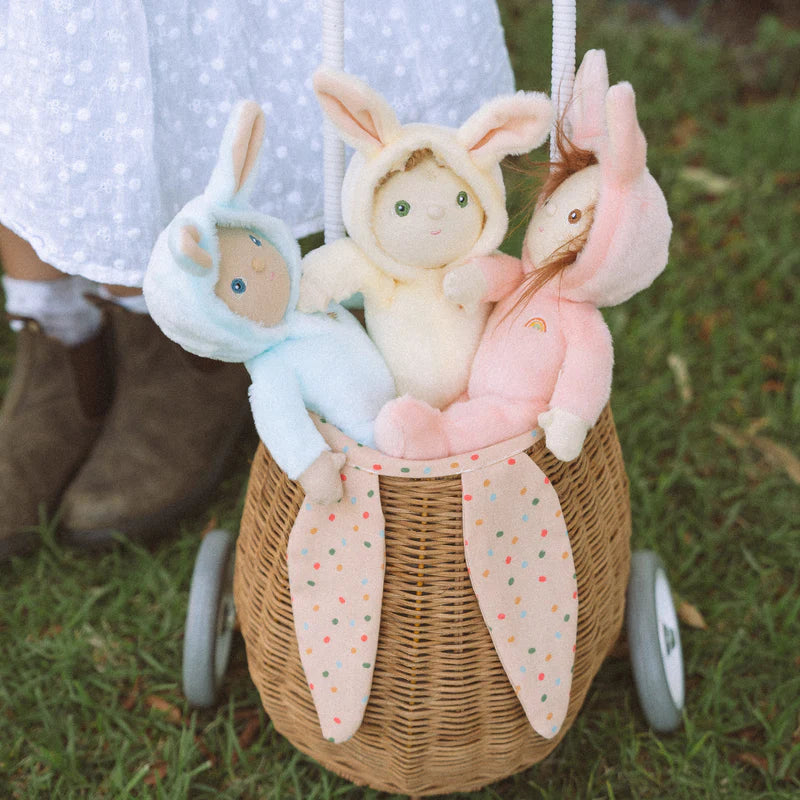 Olli Ella - Dinky Dinkum Dolls - Basil Bunny - Misty Blue