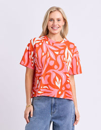 Elm - Oceana Tee - Tangerine
