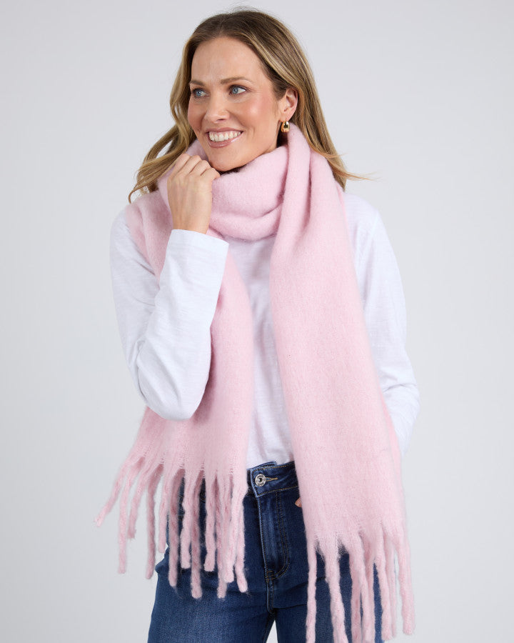 Behind The Trees - Elm - Comfy Scarf - Pink Blush - Elm Clothing Outlet - Elm Lifestyle Stores - Elm Lifestyle clothing - Elm Lifestyle Dresses - Elm Lifestyle Stockists - winter beanie - colourful beanie -