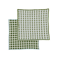Kit Recycled Cotton Dish Cloth- Olive