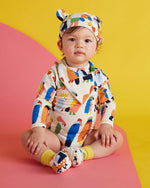 Hacyon Nights - Lunar Baby Hat - 3 - 6 months - Flamin' Galahs