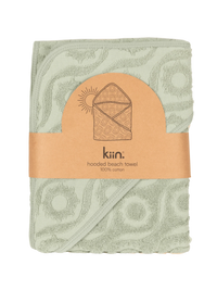 Kiin - Hooded Beach Towel - Sage