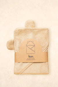 Kiin - Hooded Towel -Oat