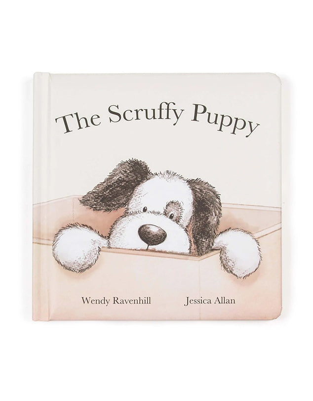 Jellycat - Scruffy Puppy Board Book - Wendy Ravenhill
