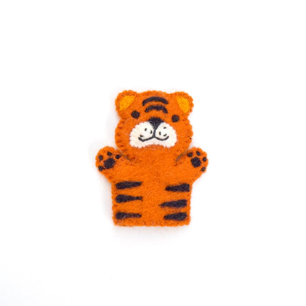 Tara Treasures - Finger Puppet - Individual - Tiger