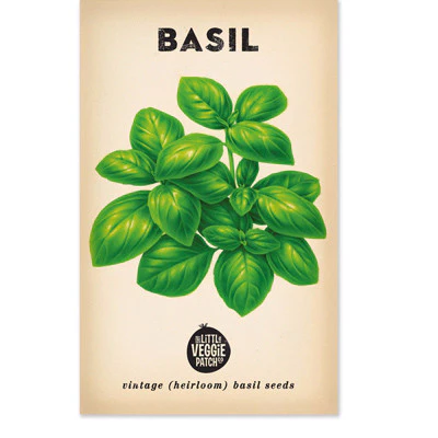 The Little Veggie Patch Co - Heirloom Seeds - Basil