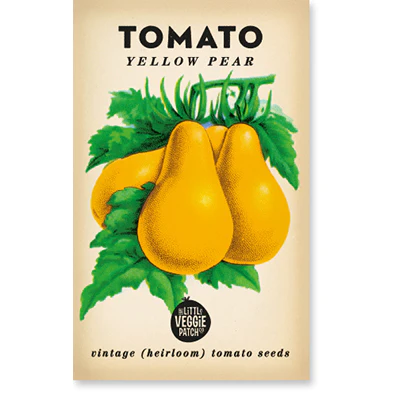 The Little Veggie Patch Co - Heirloom Seeds - Tomato - Yellow Pear