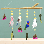 Tara Treasures - Nursery Cot Mobile - Australian Birds