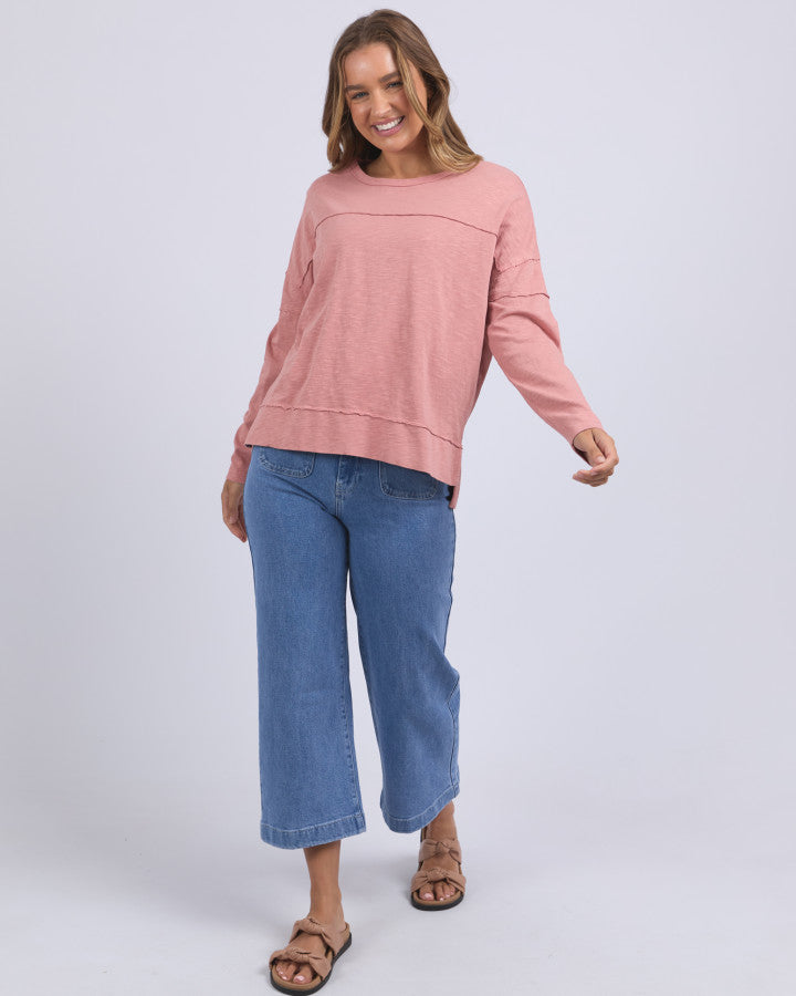 Behind The Trees - Foxwood - Jayne Throw On Top - Ash Rose - who sells Foxwood clothing - Foxwood clothing sale - Foxwood clothing website - Foxwood Clothing Australia -