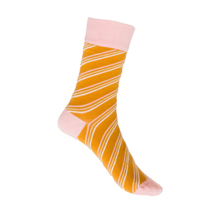 Joode - Socks - Pinstripe Pink- Size S/M - 36-40