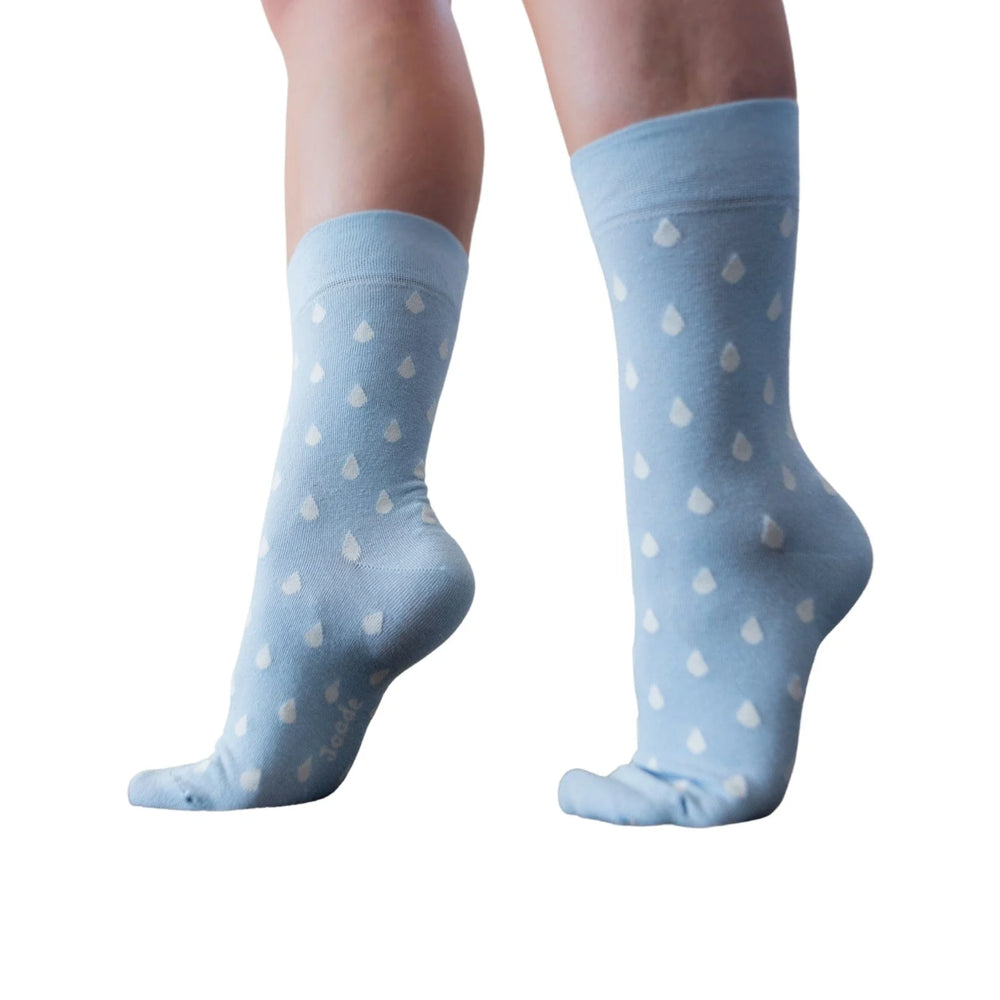 Joode - Socks - Raindrop Blue - Size S/M - 36-40