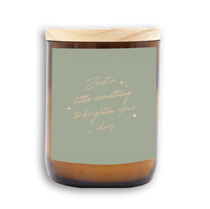 Behind The Trees - The Commonfolk Collective - Happy Days Candle - Brighten Your Day - soy candles under $35 - gift - best gift - presents under $40