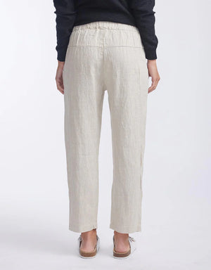 Behind The Trees - Little Lies - Luxe Linen Pants - Natural - 100% linen pants under $90 - lightweight natural fibre pants - linen pants - best linen pants