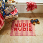 Behind The Trees - Sage &amp; Clare - Nudie Rudie Bath Mat - Ira - Posy - super plush bath mat - super soft bath mat - fun bath mat - bath mat for kids&nbsp;