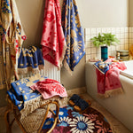 Behind The Trees - Sage &amp; Clare - Aja Hand Towel - Posy - 100% cotton face washer - colourful hand towel - bathroom hand towel under $40