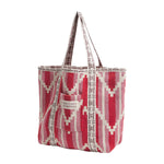 Sage & Clare - Nisha Woven Tote Bag - Chilli