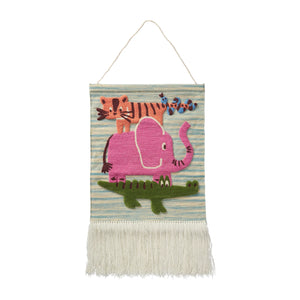 Behind The Trees - Sage &amp; Clare - Jangala Woven Wall Hanging - Luna Collection by Sage X Clare - Wall Art - Kids bedroom dècor - wall hangings are cheaper than art - 