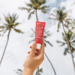 Behind The Trees - We Are Feel Good Inc - Sticky Zinc - Medium Tint - best sunscreen - sensitive skin sunscreen - best sunscreen for eczema - best kids sunscreen - summer sunscreen - sticky zinc - best zinc