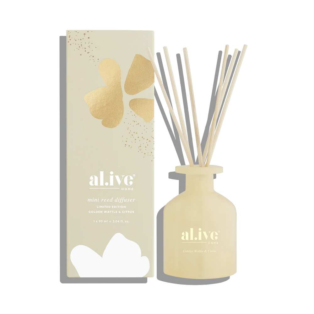 al.ive - Diffuser - Golden Wattle & Citrus- MIni