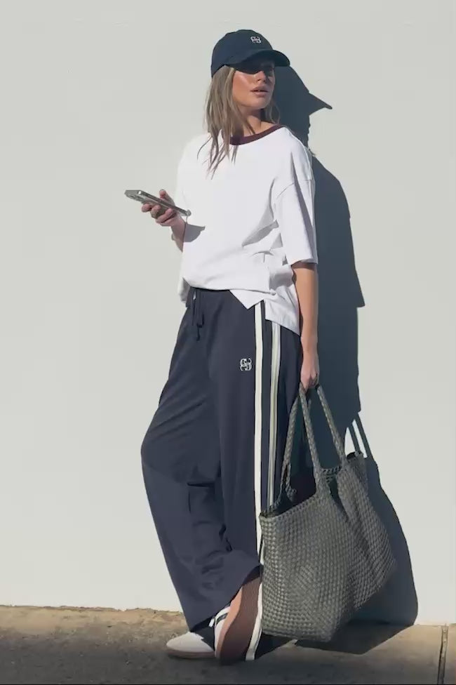 Ceres Life - Gigi Wide Leg Terry Trackpant