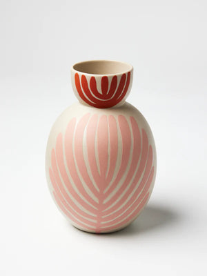 Behind The Trees - Jones & Co - Happy Vase - Round Mellow Fan - stunning hand made vase under $60