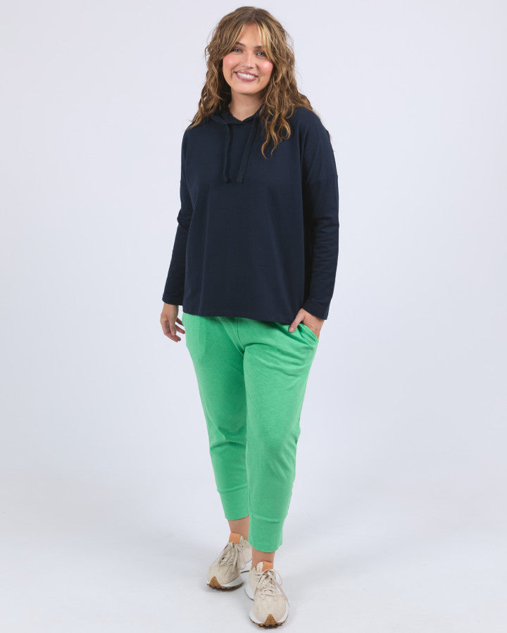 Behind The Trees - Elm - Rhea Hoodie - Dark Sapphire - Elm Clothing Outlet - Elm Lifestyle Stores - Elm Lifestyle clothing - Elm Lifestyle Dresses - Elm Lifestyle Stockists - Sweater - cotton sweater - Australian designed clothing