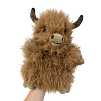 Eco Buddies Puppets-Highland Cow