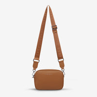 Status Anxiety -Plunder Bag With Webbed Strap - Camel