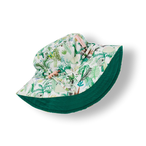 Behind The Trees - Halcyon Nights - Sun Hat - Fern Gully - kinder hat - pre school hat - daycare hat - summer hat for babies under $40 - sun hat for babies