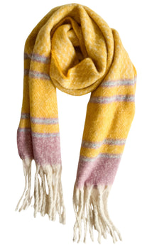 Urban Products - Avalon Scarf - Yellow & Purple