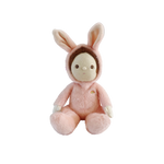 Behind The Trees - Olli Ella - Dinky Dinkum Dolls - Bella Bunny - Rose Pink - Easter present - soft toy bunny - easter gifting under $30 - easter gift alternative to chocolate